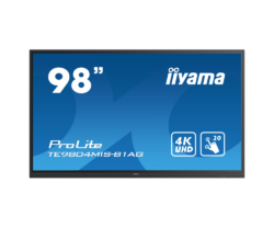 Tabla interactiva tip display Iiyama ProLite TE9804MIS-B1AG, 98 inch, 4K UHD, IPS - fata