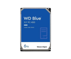 HDD WD Blue, 6 TB, 3.5 inch, 5400 RPM, 256 MB, WD60EZAZ