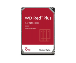 HDD WD Red Plus NAS, 8 TB, 128 MB, 3.5 inch, WD80EFZZ