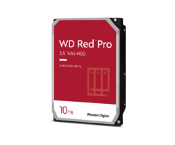 HDD intern WD Red Pro NAS, 10 TB, 256 MB, 7200 RPM, WD102KFBX