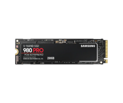 SSD Samsung 980 PRO, 250 GB, M.2, PCle 4.0 NVMe, MZ-V8P250BW