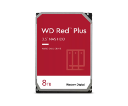 HDD WD Red Plus NAS, 8 TB, 256 MB, 3.5 inch, WD80EFBX