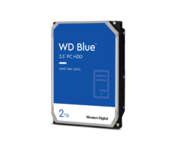 HDD intern WD Blue PC, 2 TB, 64 MB, 5400 RPM, WD20EZRZ