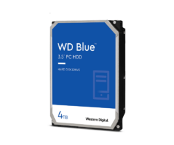 HDD intern WD Blue PC, 4 TB, 64 MB, 5400 RPM, WD40EZRZ