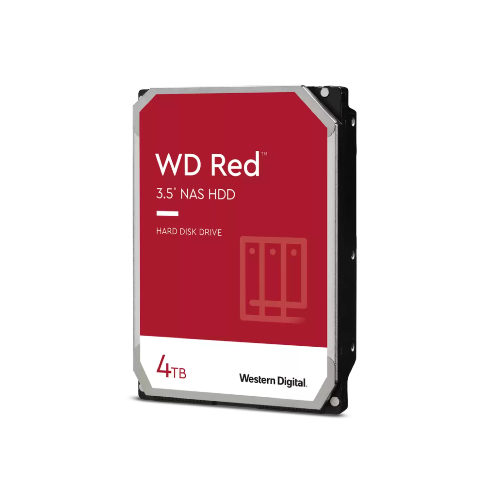 HDD intern WD Red NAS, 4 TB, 256 MB, 3.5 inch, WD40EFAX