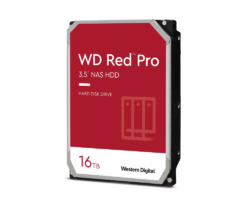 HDD intern WD Red Pro NAS, 16 TB, 512 MB, 7200 RPM, WD161KFGX