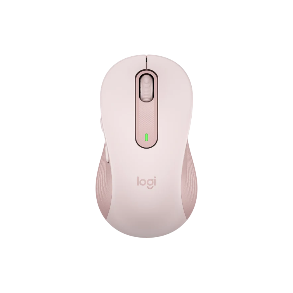 Logitech Signature M650 L | Mouse wireless | Roz | 400 dpi | 910-006237