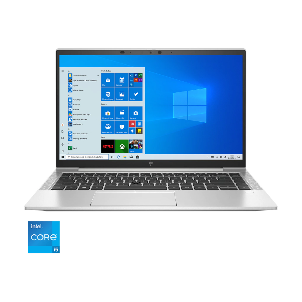 Laptop HP EliteBook 840 G8, 14 inch, Intel Core i5-1135G7, 16 GB RAM, 256 GB SSD, 358N6EA