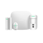 Kit alarma AJAX StarterKit Cam Plus, 2G3G4G, LAN + Wi-Fi, Alb