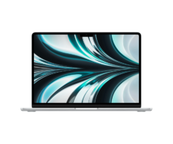 Laptop Apple MacBook Air, 13.6 inch, Apple M2, Liquid Retina, 8 GB RAM, 512 GB SSD, Silver, mly03zea, INT KB