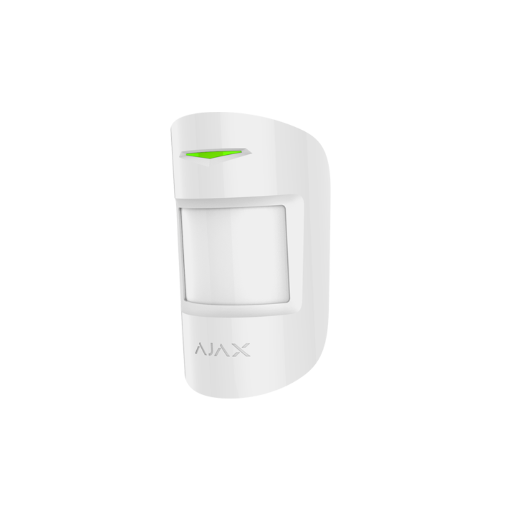 Senzor de miscare PIR AJAX MotionProtect Plus, Wireless, Alb