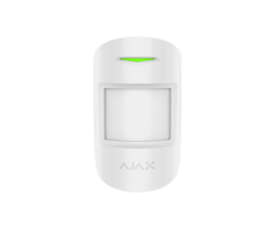 Senzor de miscare si geam spart AJAX CombiProtect, Wireless, Alb