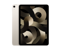 Tableta Apple iPad Air 5, 10.9 inch, Cellular, 256 GB, Starlight, mm743hca