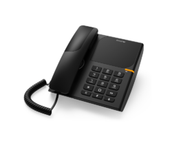 Telefon analogic Alcatel Temporis T28, Black, Fara display