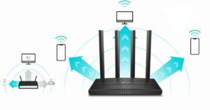 Eficienta crescuta pentru distributia semnalului Wi-Fi