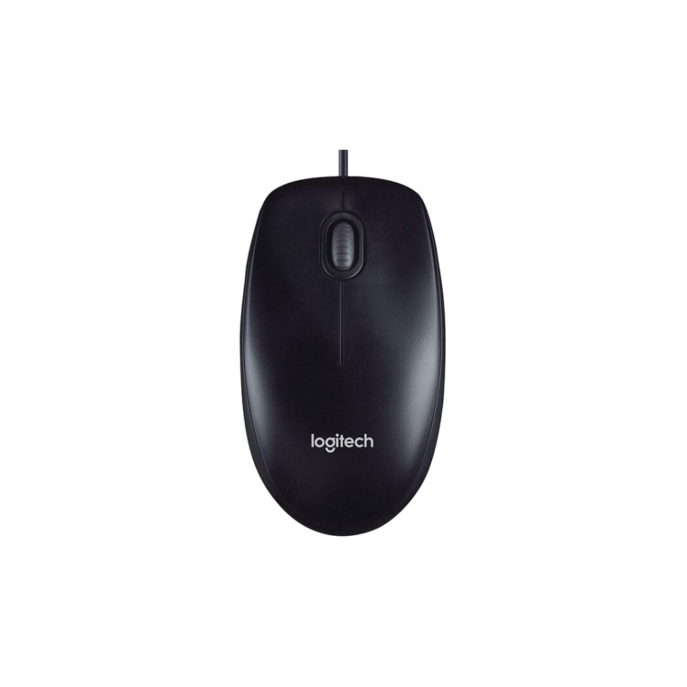 Mouse cu fir Logitech M90, 1000 dpi, Negru, 910-001794
