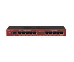Router Mikrotik RB2011iLS-IN, 5 x Fast Ethernet, 5 x Gigabit, 1 x SFP, PoE