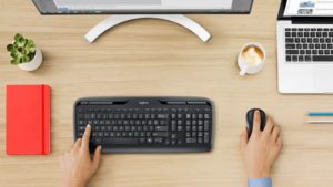 tastatura si mouse wireless Logitech MK330