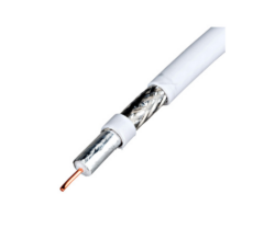 Cablu coaxial DIGI-SAT 3000, 75 Ohm, PVC alb, colac 100 metri