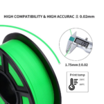 Filament imprimanta 3D Anycubic PLA, Verde, 1.75 mm, 340 m