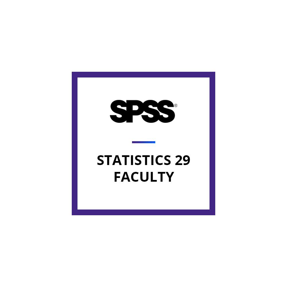 IBM SPSS Statistics 29 Faculty Pack