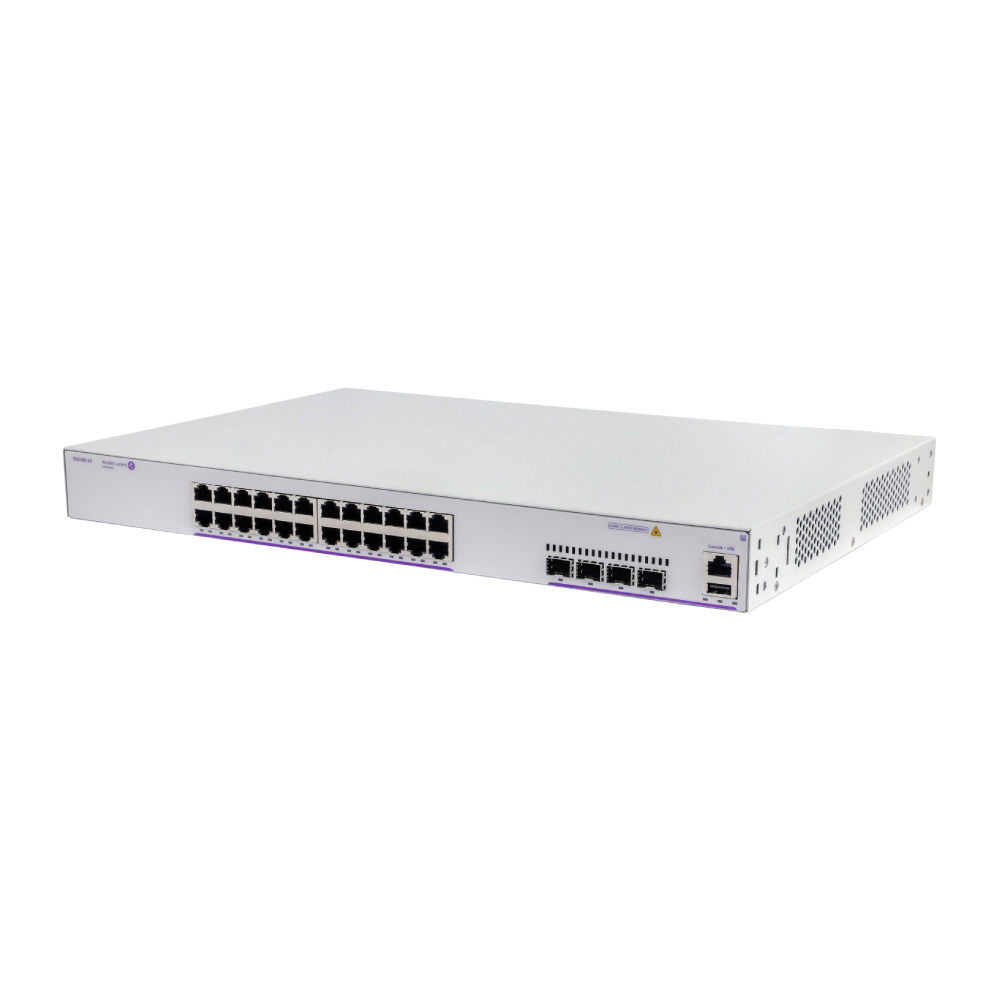 Switch Alcatel-Lucent OmniSwitch 2260, 24 porturi RJ-45 101001G BaseT, 4 porturi SFP (1G) uplink