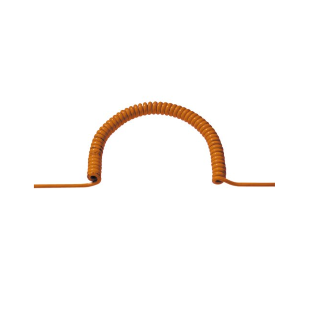 Cablu spiralat Bachmann 682.881, HO7BQ-F 3G2.5, portocaliu, 1-5 m
