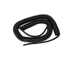 Cablu spiralat Bachmann 692.181, CS-YMH11Y-J 3x1.5, 1-5 m, negru