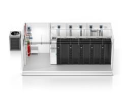 Data Center Prefabricat, 75 kW, 5 rack-uri totul intr-un container ISO