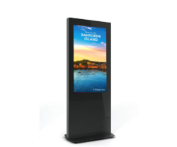Pachet totem Kiosk Z01 + display digital signage LG 50UL3JE