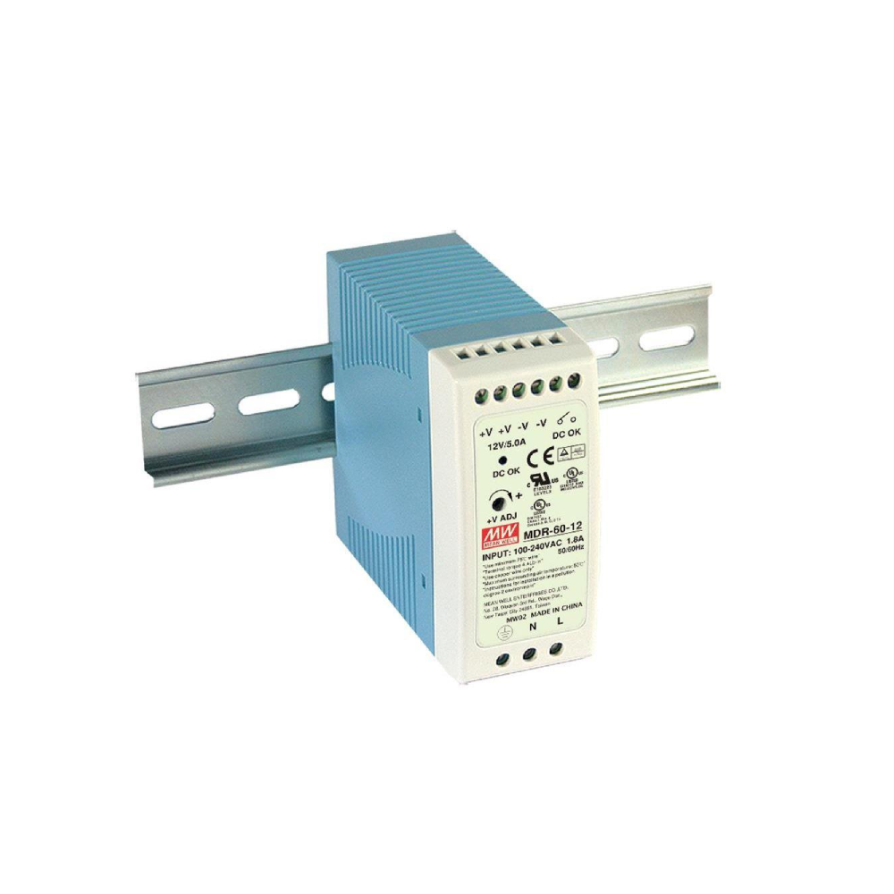 Sursa de alimentare industriala Mean Well MDR-100-24, 100 W, 24 V Sursa de alimentare industriala Mean Well MDR-100-24, 100 W, 24 V