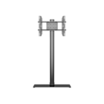 Multibrackets M Display Stand 180 Single Black w. Floorbase, 24-65 inch, 50 kg