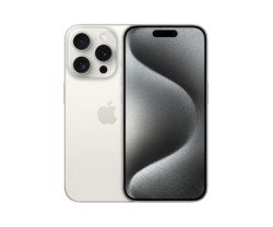Telefon Apple iPhone 15 Pro, White Titanium