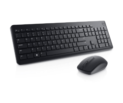 Kit tastatura si mouse Dell KM3322W, Negru