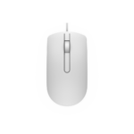 Mouse cu fir Dell MS116, Alb, 1000 dpi