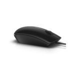 Mouse cu fir Dell MS116, Negru, 1000 dpi