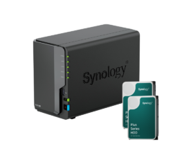 Pachet NAS Synology DS224+ & HDD Synology HAT3300-4T
