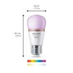 Bec Philips Smart LED P45