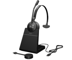 Casca Jabra Engage 55, Link 400, USB-C, MS, Stand
