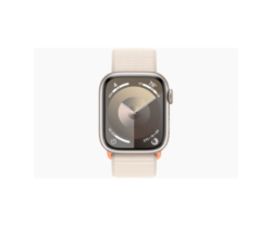Apple Watch S9, GPS, 41 mm, Starlight Aluminium Case, Starlight Sport Loop