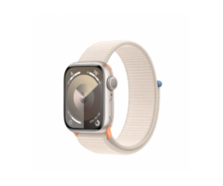 Apple Watch S9, GPS, 41 mm, Starlight Aluminium Case, Starlight Sport Loop