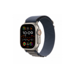 Apple Watch Ultra2, Cellular, 49 mm, Titanium Case, Blue Alpine Loop, Small