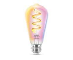 Bec LED inteligent WiZ Filament Clear ST64