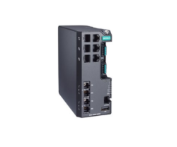 Switch MOXA EDS-4008-2MSC-LV, 8 porturi, cu management