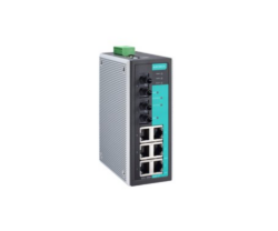 Switch MOXA EDS-408A-MM-ST, 8 porturi, cu management