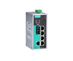Switch MOXA EDS-P206A-4POE-M-SC, fara management, PoE, 6 porturi