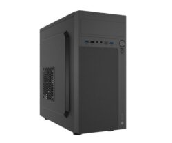 Carcasa NATEC Helix USB C, Mini Tower, Black