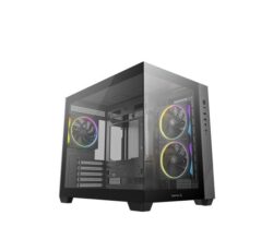 Carcasa DEEPCOOL CG330 3F, Mid Tower, Black