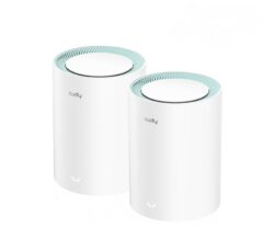 Sistem Mesh dual band wireless Gigabit Cudy ROUT-WLESS-M1300/2-CDY, 2.4/5 GHz,