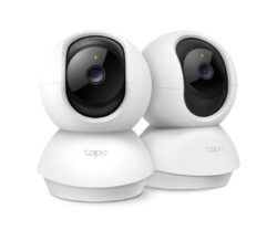 Pan/Tilt Home Security Wi-Fi Camera, 2-Pack SPEC: 2K (2304x1296), 2.4